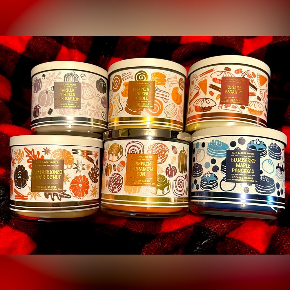 2021 Bakery collection candles LISTING IS FOR 1 -YOUR CHOICE - BBW NTW